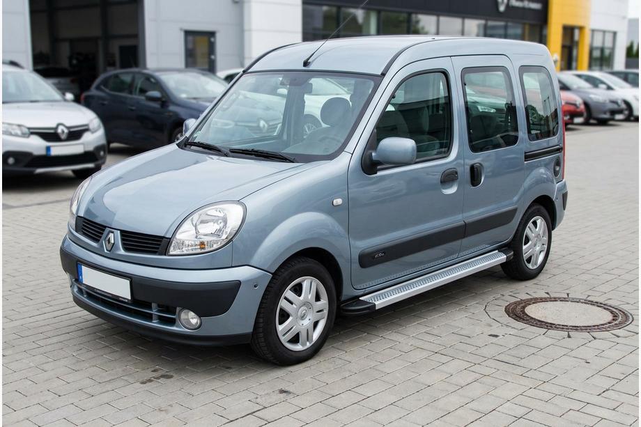 Renault Kangoo 1998–2008 Sidosteg Maya V2 (2 st, aluminium) Image
