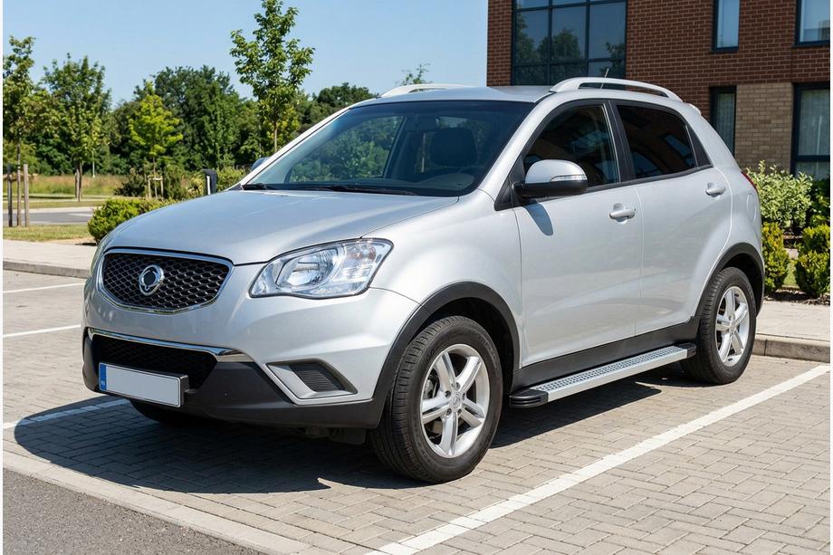 SsangYong Korando 2010–2019 Sidosteg Maya V2 (2 st, aluminium) Image