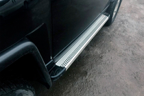Toyota FJ Cruiser 2006–2022 Sidosteg Maya V2 (2 st, aluminium) foto 4