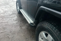 Toyota FJ Cruiser 2006–2022 Sidosteg Maya V2 (2 st, aluminium) foto 6