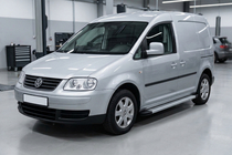 Volkswagen Caddy 2004–2010 Sidosteg Maya V2 (2 st, aluminium) foto 1