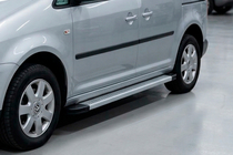 Volkswagen Caddy 2010–2015 Sidosteg Maya V2 (2 st, aluminium) foto 1