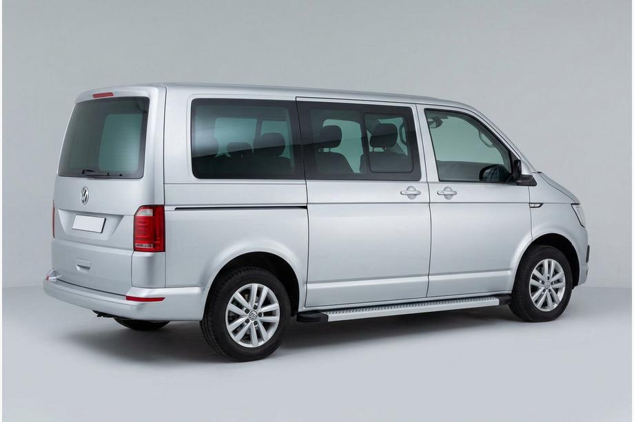 Volkswagen T6 2015–2024 Sidosteg Maya V2 (2 st, aluminium) Kort hjulbas Image