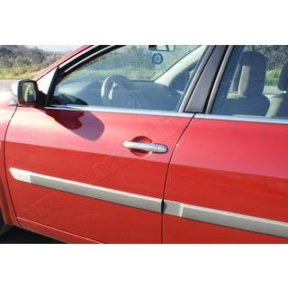 Dörrhandtagskåpor (4 st, rostfritt stål) Renault Megane II 2004–2009 foto 4