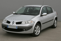 Renault Megane II 2004–2009 Kromade spegelkåpor (2 st, plast) Carmos – turkisk kromad plast foto 2