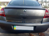 Renault Megane II 2004–2009 Kromlist till baklucka (rostfritt stål) SD, Carmos - turkiskt stål foto 4