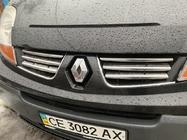 Renault Trafic 2001–2015 Rostfria grillister till kylargrill 2007-2015 (6 st) foto 6