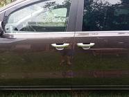 Seat Alhambra 2010– Dörrhandtagskåpor (4 st, rostfritt stål) foto 2