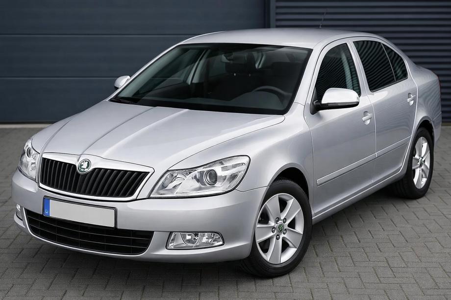 Skoda Octavia II A5 2006–2010 Spegelkåpor (2 st, rostfritt stål) Image