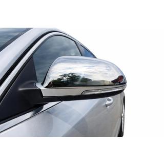 Spegelkåpor (2 st, rostfritt stål) Skoda Octavia II A5 2010–2013 foto 1