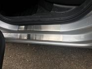 Skoda Rapid 2012–2019 Kromade instegslister Натанико (8 st, rostfritt stål) Standard – Lohmann monteringstejp, 0,5 mm foto 7