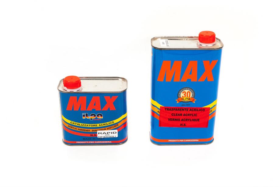 Klarlack för att fixera hydroprintmönster 1 l (MAX Italy) Image