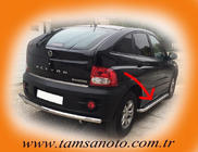 SsangYong Action 2005–2018 Sidosteg Premium (2 st, rostfritt) 60 mm foto 1