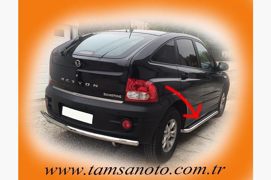 SsangYong Action 2005–2018 Sidosteg Premium (2 st, rostfritt) 60 mm Image