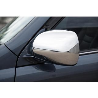 Spegelkåpor (2 st, rostfritt stål) Toyota Land Cruiser Prado 120 2002–2009 foto 1