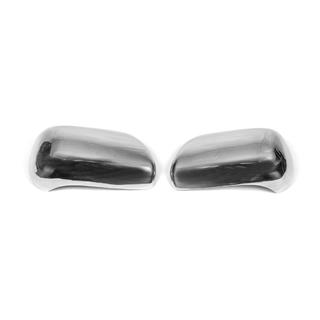 Spegelkåpor (2 st, rostfritt stål) Toyota Land Cruiser Prado 120 2002–2009 foto 3