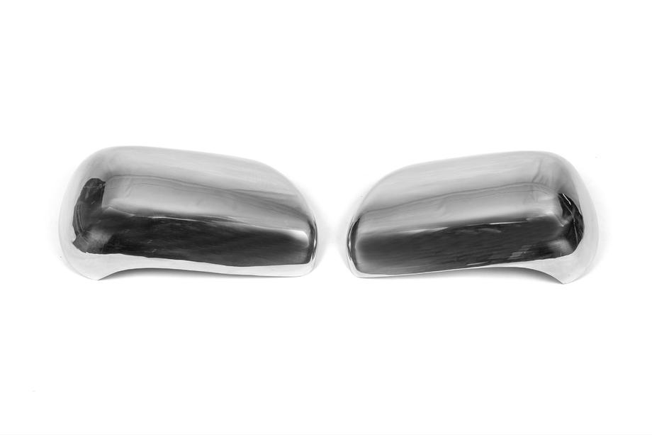 Toyota Land Cruiser Prado 120 2002–2009 Spegelkåpor (2 st, rostfritt stål) OmsaLine – italienskt rostfritt stål Foto 3