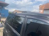 Toyota Land Cruiser Prado 120 2002–2009 Svarta turkiska takrails Plastfötter foto 14