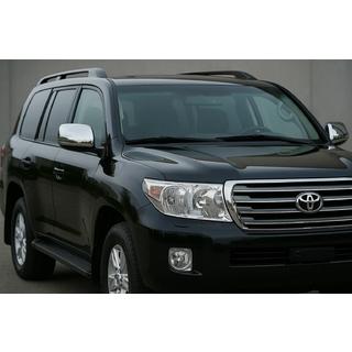 Spegelkåpor 2008-2012 (2 st, rostfritt) Toyota Land Cruiser 200 2007–2021 foto 1