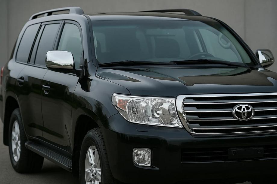 Toyota Land Cruiser 200 2007–2021 Spegelkåpor 2008-2012 (2 st, rostfritt) Image