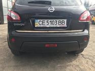 Nissan Qashqai 2010–2014 Kantskydd för bagagelucka (rostfritt stål) OmsaLine – italienskt rostfritt stål foto 3