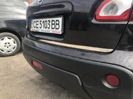 Nissan Qashqai 2010–2014 Kantskydd för bagagelucka (rostfritt stål) OmsaLine – italienskt rostfritt stål foto 5