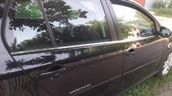 Volkswagen Golf 5 2003–2009 Yttre fönsterlister (4 st, rostfritt stål) foto 3