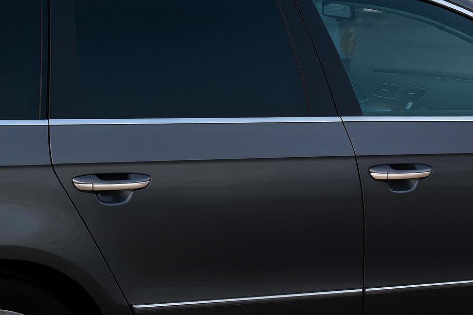Volkswagen Passat B6 2006–2012 Nedre fönsterlister (4 st, rostfritt) Image