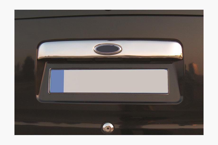 Ford Connect 2002–2006 Kromlist ovanför registreringsskylten (monteras på original, med plats för emblem, rostfritt) Image