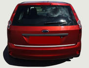 Ford Fiesta 2002–2008 Kromlist för bakluckans kant (rostfritt stål) foto 2