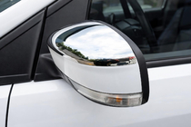 Ford Focus III 2011–2017 Spegelkåpor (för EU-version, 2 st, rostfritt) foto 1