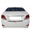 Hyundai Accent 2011–2017 Kromlist till baklucka (rostfritt stål) OmsaLine – italienskt rostfritt stål foto 3