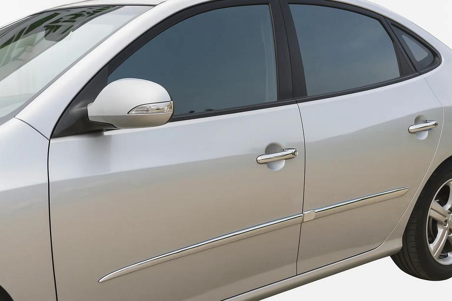 Hyundai Elantra (HD) 2006–2011 Dörrhandtagskåpor (4 st, rostfritt stål) Image