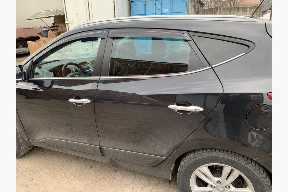 Hyundai IX-35 2010–2015 Nedre fönsterlister i rostfritt stål (6 st) OmsaLine – italienskt rostfritt stål Image