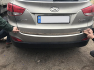 Hyundai IX-35 2010–2015 Kromlist till baklucka (rostfritt stål) OmsaLine – italienskt rostfritt stål foto 3