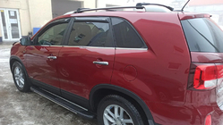 Kia Sorento II XM 2009–2014 Fönsterlister (6 st, rostfritt stål) foto 8