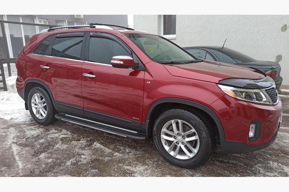 Kia Sorento II XM 2009–2014 Fönsterlister (6 st, rostfritt stål) Image