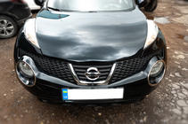 Nissan Juke 2010–2019 Rostfria lister för framlyktor (2 st) 2010-2014, Carmos - turkiskt stål foto 3