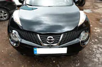 Nissan Juke 2010–2019 Rostfria lister för framlyktor (2 st) foto 3