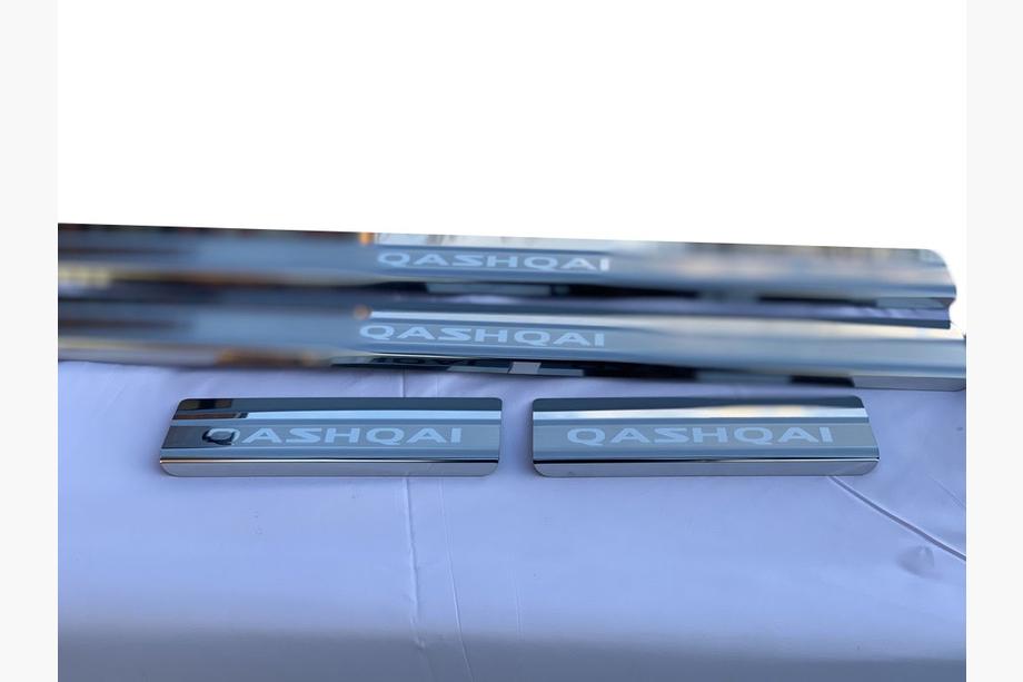Nissan Qashqai 2014–2021 Instegslister Nataniko (4 st, rostfritt stål) Image