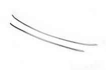 Nissan Qashqai 2010–2014 Lister till nedre grill (2 st, rostfritt stål) foto 3