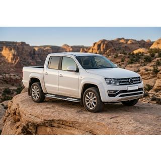 Sidosteg Tayga V2 (2 st, aluminium) Volkswagen Amarok 2010–2022 foto 1