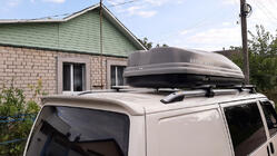 Volkswagen T4 Transporter 1990–2003 Takrails Skyport (matt grå) foto 4