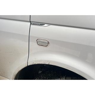 Kromade blinkerskydd OmsaLine (2 st, rostfritt) Volkswagen T5 2010–2015 foto 3