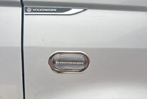 Volkswagen T5 Multivan 2003–2010 Kromade blinkerskydd (2 st, rostfritt stål) foto 4