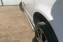 Volkswagen T5 2010–2015 Sidorör (2 st, rostfritt stål) foto 5