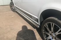 Volkswagen T5 Multivan 2003–2010 Sidorör (2 st, rostfritt stål) 60 mm, lång hjulbas foto 6
