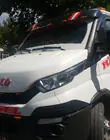 Iveco Daily 2014– Vindrutevisir V1 (svart blank, 5 mm) foto 3