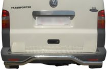 Volkswagen T5 Transporter 2003–2010 Bakre skyddsbåge Wave (rostfritt stål) foto 1