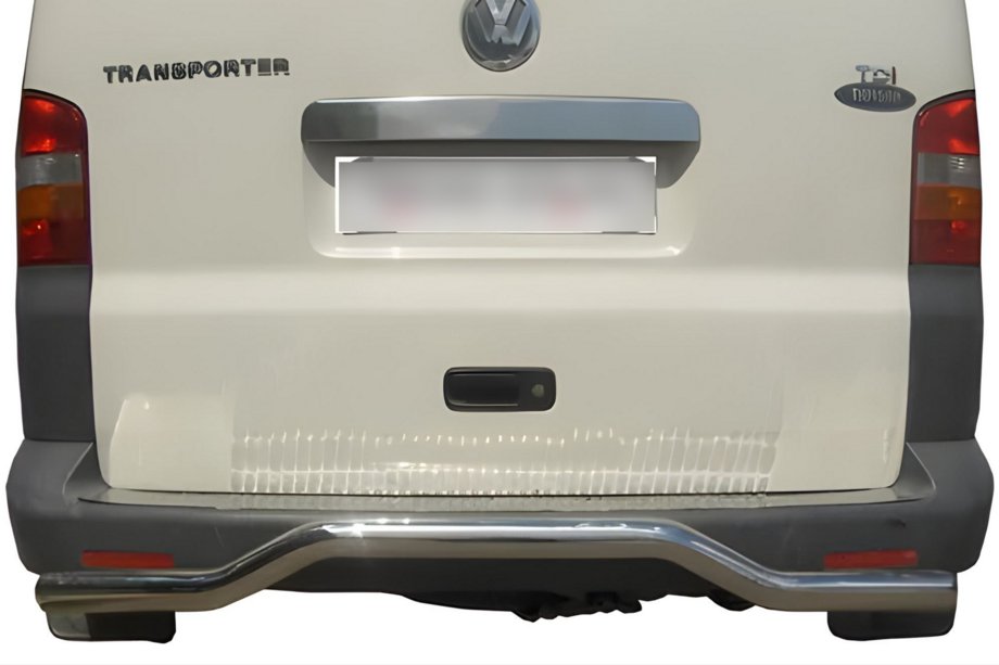 Volkswagen T5 Transporter 2003–2010 Bakre skyddsbåge Wave (rostfritt stål) Image